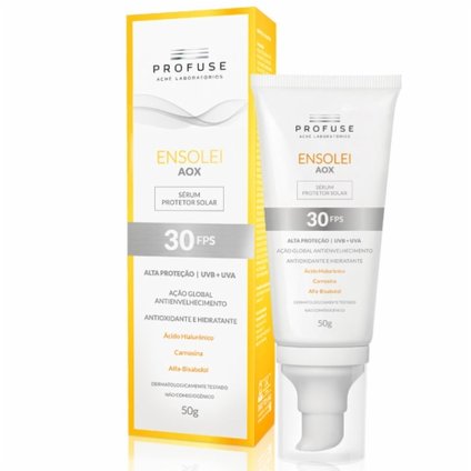 PROTETOR SOLAR PROFUSE ENSOLEI AOX FPS 30 50G
