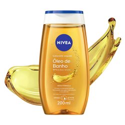 Sabonete Líquido Corporal Nivea Óleo De Banho Com 200ml