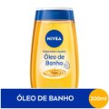SABONETE LÍQUIDO CORPORAL NIVEA ÓLEO DE BANHO COM 200ML