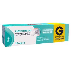 Clotrimazol 10mg Creme 20g Medley Genérico P