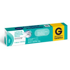 SULFATO NEOMICINA+BACITRACINA 50G MEDLEY GENÉRICO P