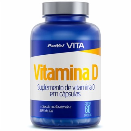 VITAMINA D PANVEL VITA COM 60 CÁPSULAS