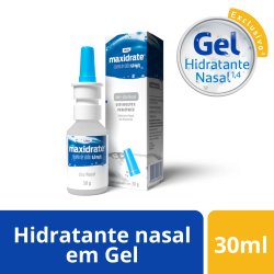 Maxidrate Descongestionante Gel Nasal Cloreto De Sódio 6mg/g Com 30g