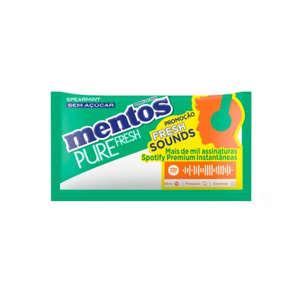 GOMA DE MASCAR SPEARMINT 3 MENTOS 8,5G