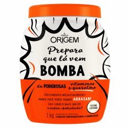 - Creme De Tratamento Origem Bomba De Queratina E Vitaminas