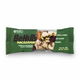 BENUTS BARRA HARTS MACADAMIA 30G