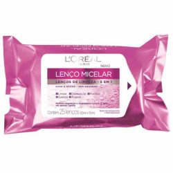 Lenço De Limpeza Facial L'óreal Micelar 25 Unidades