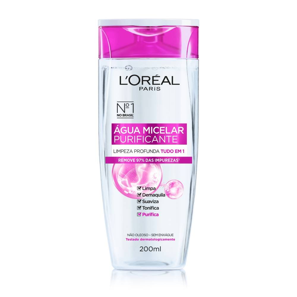 Água Micelar L'oréal Paris 5 Em 1 200ml