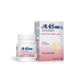 Aas Infantil 100mg 120 Comprimidos