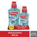 ENXAGUANTE BUCAL COLGATE PLAX ICE INFINITY 500ML + 250ML