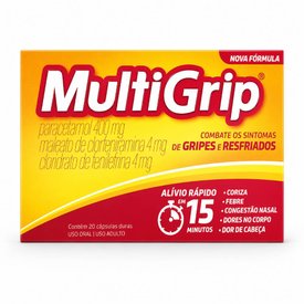 ANTIGRIPAL MULTIGRIP 20 CÁPSULAS DURAS