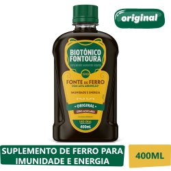 Biotônico Fontoura Suplemento De Ferro Original 400ml