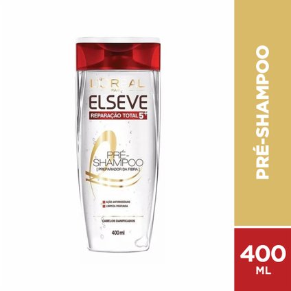 SHAMPOO ANTIRRESIDUOS ELSEVE REPARAÇÃO TOTAL 5+ 400ML