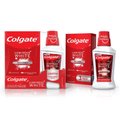 KIT CREME DENTAL COLGATE LUMINOUS WHITE BRILLIANT MINT 3 UNIDADES 70G CADA + ENXAGUANTE BUCAL 250ML