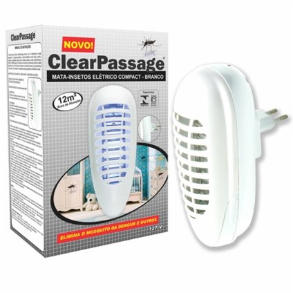 MATA INSETOS ELETRICO CLEARPASSAGE BRANCO 127V