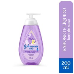 Sabonete Líquido De Glicerina Johnson's Baby Hora Do Sono 200ml