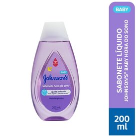 SABONETE LIQUÍDO JOHNSON'S BABY HORA DO SONO 200ML