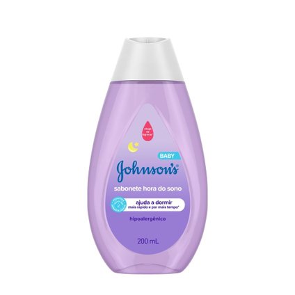SABONETE LIQUÍDO JOHNSON'S BABY HORA DO SONO 200ML