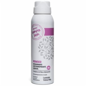 DESODORANTE AEROSOL PANVEL SEMPRE BEM POWDER 150ML