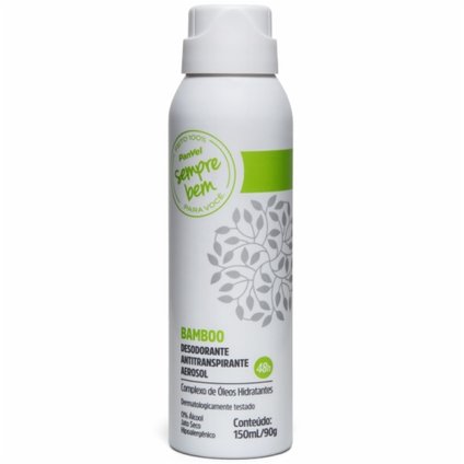 DESODORANTE AEROSOL PANVEL SEMPRE BEM BAMBOO 150ML