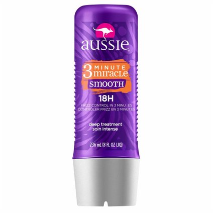 CREME DE TRATAMENTO AUSSIE SMOOTH 3 MINUTOS MILAGROSOS 236ML