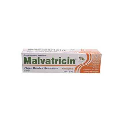 Creme Dental Malvatricin Fluor Dentes Sensiveis 50g