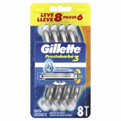 Kit Gillette Prestobarba3 Leve 8 Pague 6 Edição Olimpiadas