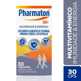 MULTIVITAMÍNICO PHARMATON 50+ 30 CÁPSULAS