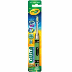 Escova Dental Gum Crayola Flashing Light 5 A 8 Anos