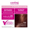 TINTA DE CABELO CASTING CREME GLOSS DE L'ORÉAL PARIS 670 CHOCOLATE COM PIMENTA 246G