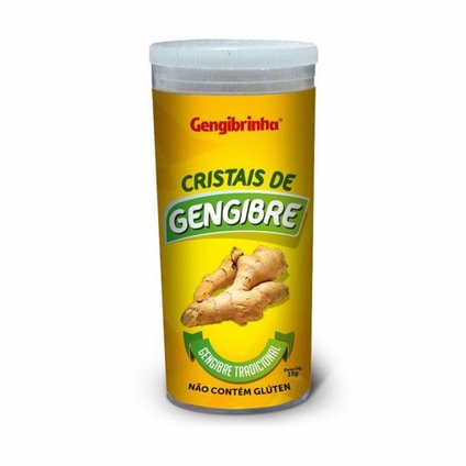 CRISTAIS DE GENGIBRE TRADICIONAL 15G