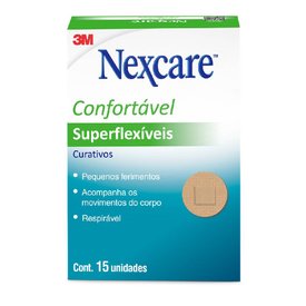 CURATIVOS NEXCARE SUPERFLEXIVEIS REDONDO COM 15