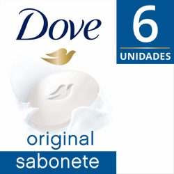 Sabonete Barra Dove Original 90g Com 6 Unidades - Leve Mais Pague Menos