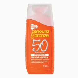 Protetor Solar Cenoura & Bronze Fps 50 110ml