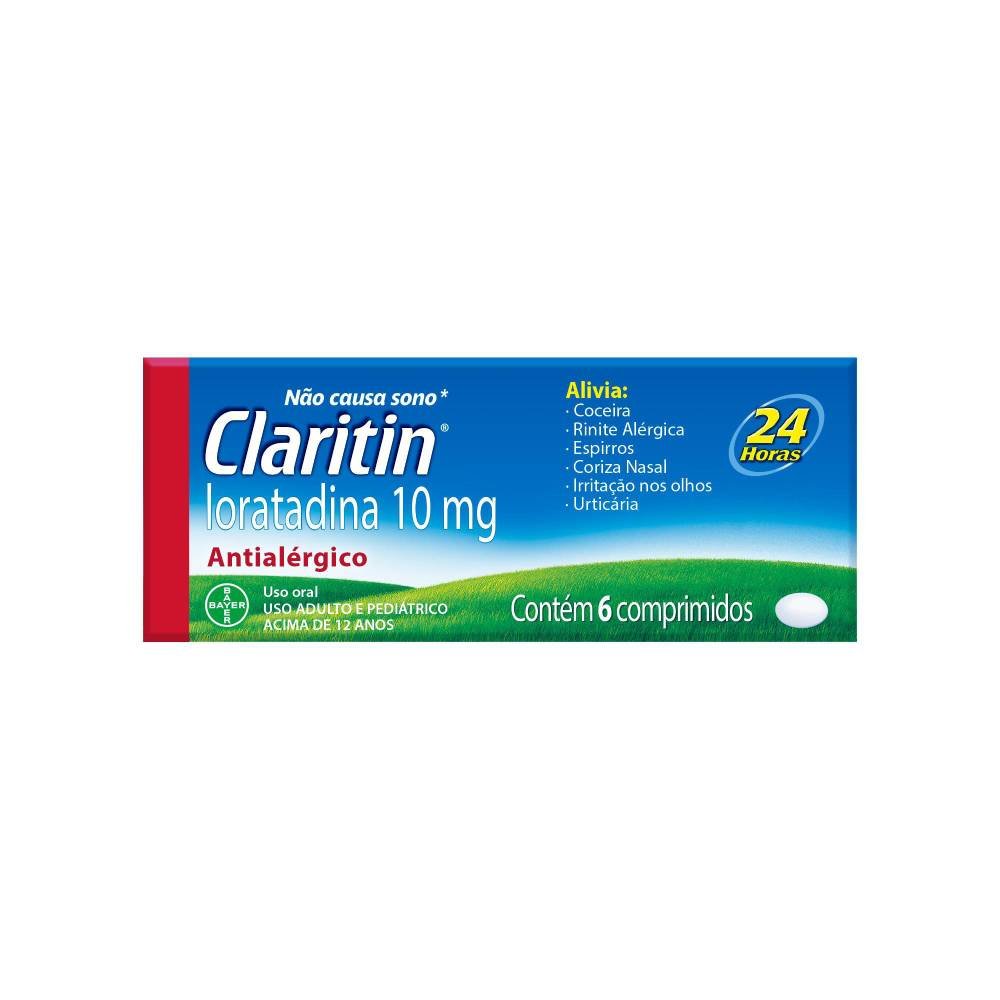 Claritin 10mg 6 Comprimidos