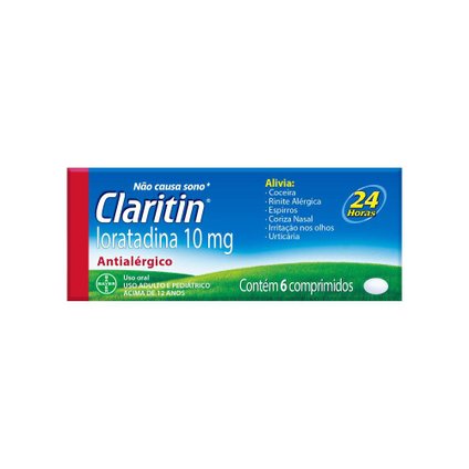 CLARITIN 10MG 6 COMPRIMIDOS
