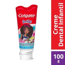 Creme Dental Infantil Colgate Smiles Barbie 6+ Anos Gel