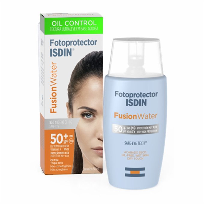 Protetor Solar Isdin Fusion Water Oil Control Fps 50+ 50ml PanVel