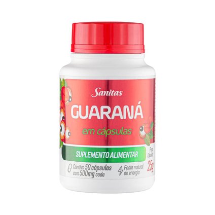 GUARANÁ AMAZONAS LIFAR SANITAS 50 CÁPSULAS