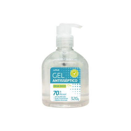 GEL ANTISSÉPTICO LIFAR ERVA DOCE 320G