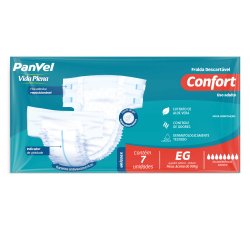 Fralda Adulto Panvel Vida Plena Confort Eg 7 Unidades