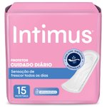 Protetor Diário Intimus Cuidado Diário Sem Perfume 15 Unidades