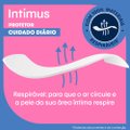 PROTETOR DIÁRIO INTIMUS CUIDADO DIÁRIO SEM PERFUME 15 UNIDADES