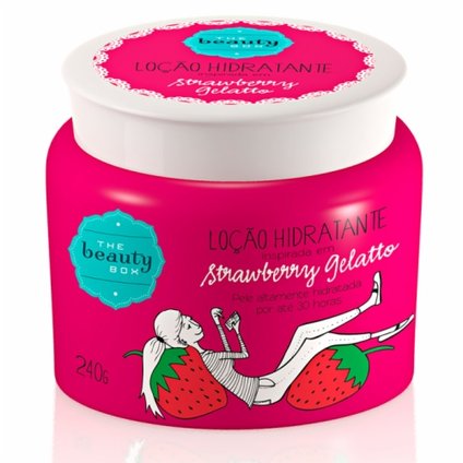 LOÇÃO HIDRATRANTE THE BEAUTY BOX STRAWBERRY GELATO 200G