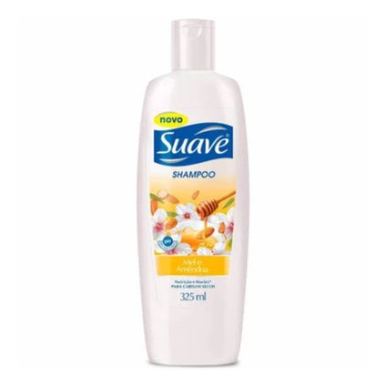 SHAMPOO SUAVE MEL E AMÊNDOA 325ML