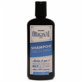 SHAMPOO CABELO E BARBA 4 EM 1 PANVEL ORIGINAL 240ML