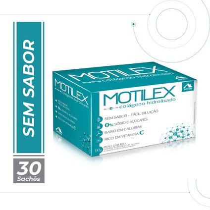 COLÁGENO HIDROLISADO MOTILEX SEM SABOR COM 30 SACHÊS APSEN