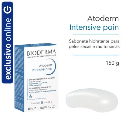 SABONETE EM BARRA BIODERMA ATODERM PARA PELE SECA 150G