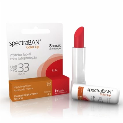 SPECTRABAN COLOR LIP RUBI 4G