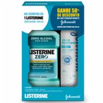 Kit Listerine Zero 500ml + Desodorante Aerosol Johnson'S Sem Perfume Com 50%De Desconto